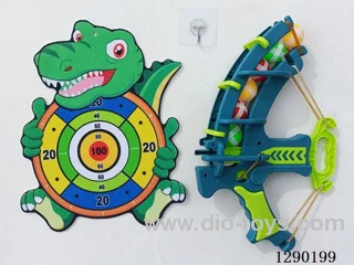 Dinosaur Target (1 Bow, 3 Balls, 1 Hook)