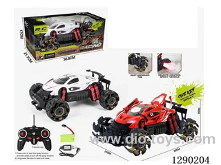 rc car with spray included battery