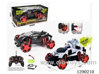 rc car with spray included battery