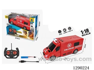 1:18 4ch rc car with light/button sound effects included battery