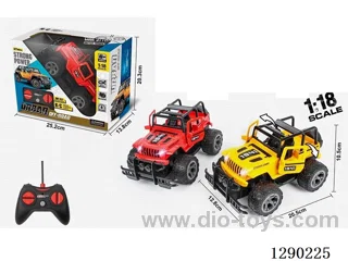 1:18 5ch rc car with light not included battery