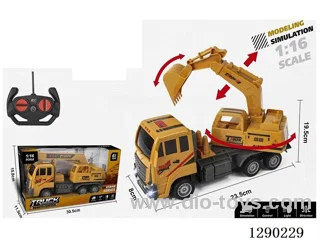 1:16 4ch rc car with light not included battery