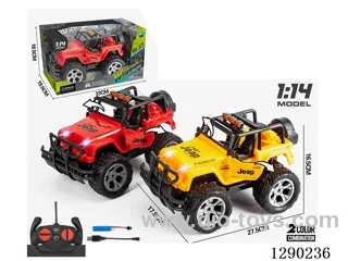 1:14 4ch rc car included battery
