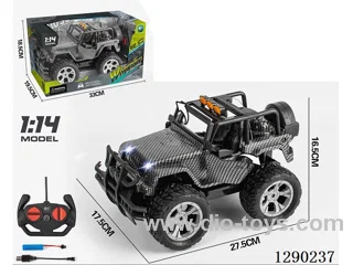 1:14 4ch rc car included battery