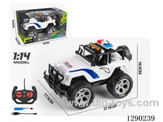 1:14 4ch rc car included battery