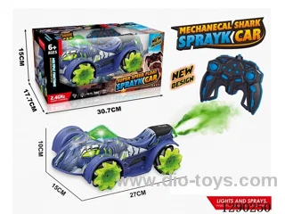 2.4G 11ch 1:14 rc car W L/M/spray included battery