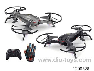 Altitude-Hold Quadcopter (with Dual Remote Controls) included battery