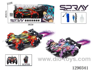 RC stunt car with Handle + Glove dual-control included battery