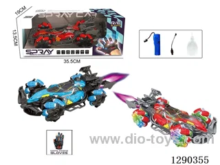 RC stunt car with glove-style remote control included battery