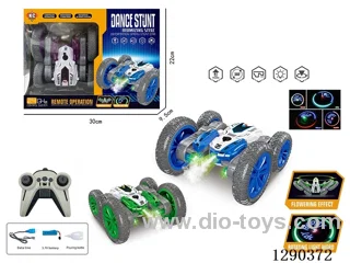 rc stunt car with spray included battery