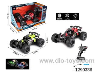 2.4G 1:18 4ch rc car with light included battery