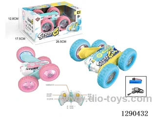 2.4G RC stunt car with light included battery