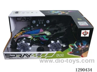 RC Stunt Car with Dual Controls (Handle and Gloves) 3 colors included battery
