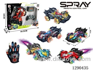 RC Stunt Car with Glove-Style Remote Control 3 colors included battery