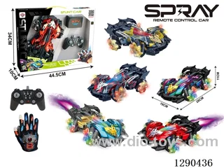 RC Stunt Car with Dual Controls (Handle and Gloves) 3 colors included battery