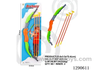 66 cm Bow with Arrows