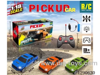 1:18 4ch rc car with light included battery