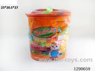 170CPS Orange Building Block Set