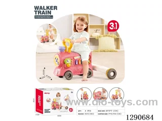 3-in-1 Steam Train (Red)not included battery