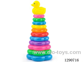 11-Layer Flower-Shaped Ring-Toss Duck