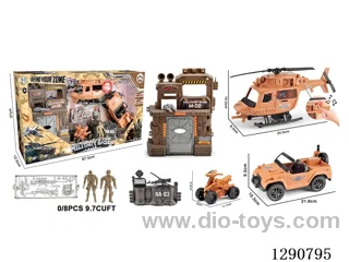 Military Set / Helicopter W L/M (included battery)
