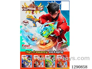 Dinosaur Spinning Top (1 Top) - 4 mixed