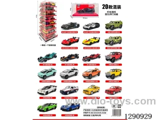 1:32 Die-Cast pull back Car Model W L/M