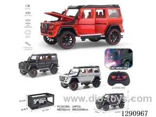 1:22 RC Mercedes-Benz G500 Die-Cast Car with spray
