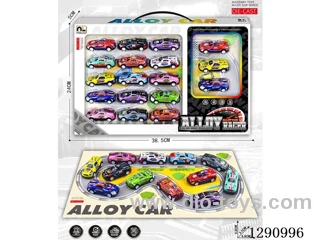 Pull-Back car Set (15 + 3 PCS)