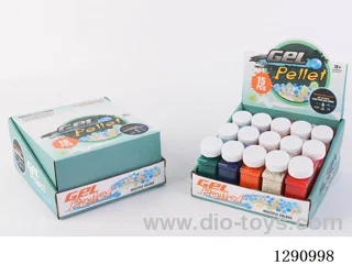 Dry Water Blasts 7-8mm, 20,000 pieces in small square bottle (5 Colors)