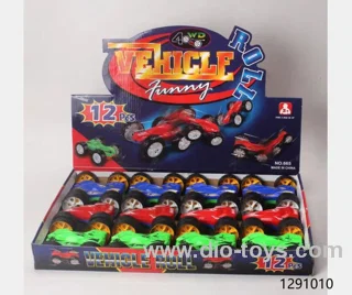 12pcs friction double car