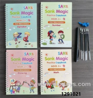 Sank magic copybook in oppbag
