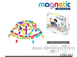Telescoping Tube Building Blocks, 64PCS