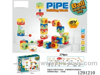 Square Pipe Building Blocks 274PCS