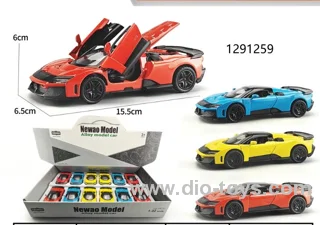 12pcs 1:32 alloy car