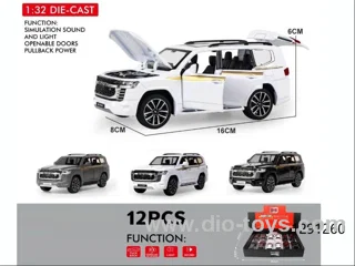 12pcs 1:32 alloy car