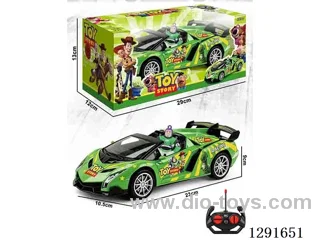 1:18 4ch rc car with light not included battery