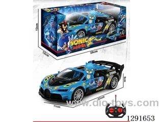 1:18 4ch rc car with light not included battery