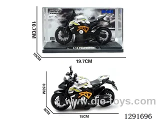 Simulation Inertia Alloy Motorcycle