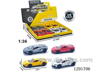 pull back alloy car
