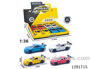 pull back alloy car