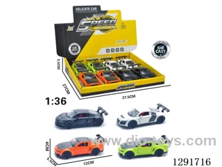 pull back alloy car