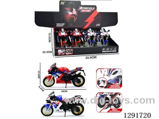 Simulation Alloy Motorcycle W L/M