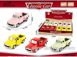 1:32 pull back metal car 12pcs in display box