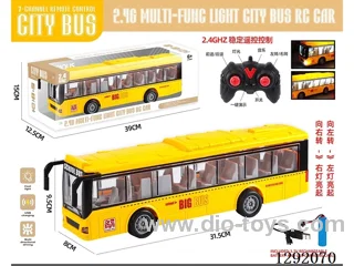 2.4G 7ch RC Car W L/M (Yellow) included battery