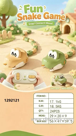 RC fun snake game (Dual Snake game ) in color box