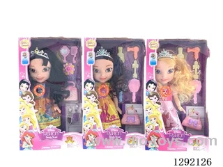 14 inch vinyl doll with music