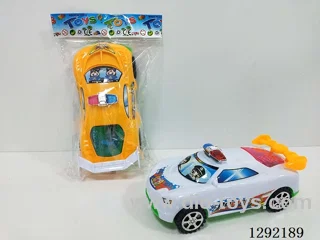Pull-String Police Car with Lights