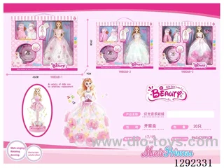 B/O universal doll W L/M 3 mixed