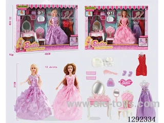 11.5 inch Barbie set 2 mixed